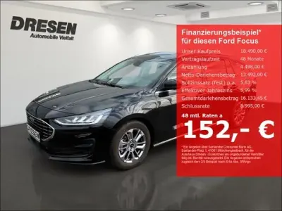 Gebraucht Ford Focus Titanium 125 PS (91 kW) 2022 Schwarz Kombi