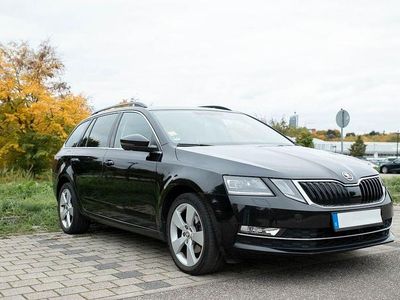 Gebraucht Skoda Octavia Solution 150 PS (110 kW) 2017 Schwarz Kombi