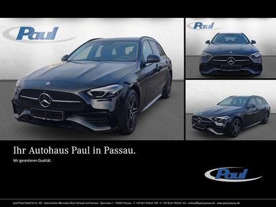 Gebraucht Mercedes C300e AMG 313 PS (230 kW) 2024 Unilack schwarz uni Kombi