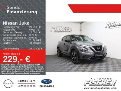 Gebraucht Nissan Juke Tekna 114 PS (83 kW) 2023 Grau SUV