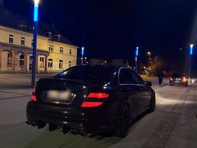 Usata Mercedes C220 AMG 170 CV (125 kW) 2011 Nero Berlina