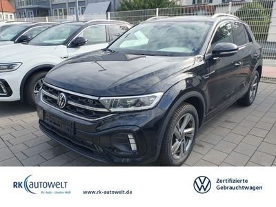 gebraucht VW T-Roc R-Line 2.0 TDI DSG Navi AHK digitales Cockpit Massagesitze