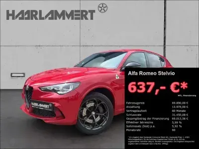 Gebraucht Alfa Romeo Stelvio Quadrifoglio 520 PS (382 kW) 2024 Rot SUV