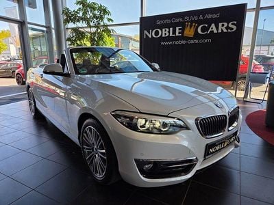 Gebraucht BMW 220 Luxury Line 184 PS (135 kW) 2019 Mineralweiss (metallic) Cabrio