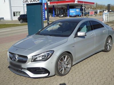Brugt Mercedes CLA45 AMG AMG 381 HK (280 kW) 2017 Sølv Coupe