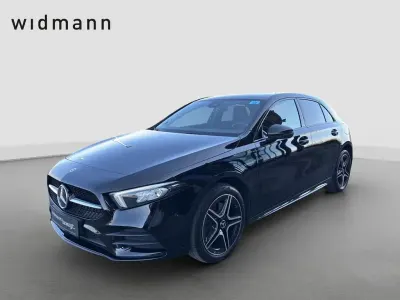Używany Mercedes A250 AMG line 160 KM (117 kW) 2022 Czarny Sedan/Limuzyna