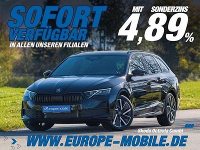 Blackmagic perleffekt Neu 2025 Skoda Octavia SportLine Kombi | 36.100 € (Fairer Preis)