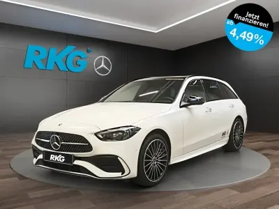 Brugt Mercedes C300e AMG 197 HK (144 kW) 2026 Hvid Sedan