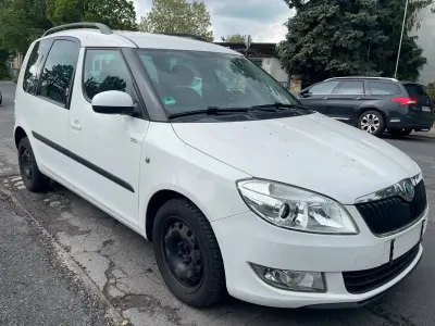 Gebraucht Skoda Roomster 105 PS (77 kW) 2010 Weiß Van / Kleinbus