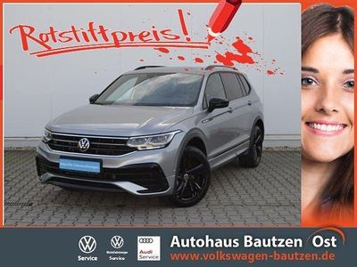 Silber Gebraucht 2024 VW Tiguan Allspace R-line SUV | 46.360 € (Teuer)