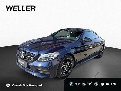 Gebraucht Mercedes C200 AMG line 2020 Blau Coupé