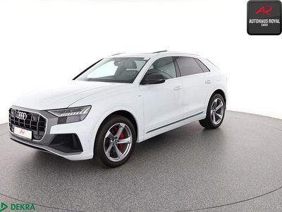 Second-hand Audi Q8 S-Line 381 CP (280 kW) 2021 Alb SUV