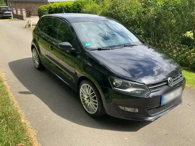 Gebraucht VW Polo Team 86 PS (63 kW) 2010 Schwarz Kleinwagen
