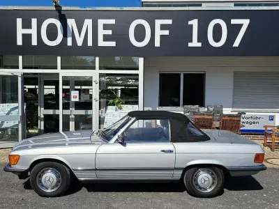 Gebraucht Mercedes SL280 184 PS (135 kW) 1979 Silber Cabrio