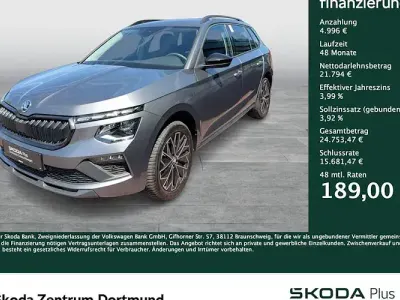 Gebraucht Skoda Kamiq Tour 150 PS (110 kW) 2025 Graphitegrau metallic SUV