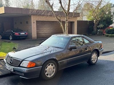 Usata Mercedes SL300 231 CV (169 kW) 1991 Nero Cabrio