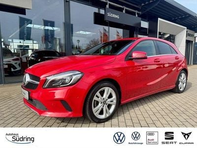 Brugt Mercedes A180 Urban 109 HK (80 kW) 2018 Rød Sedan