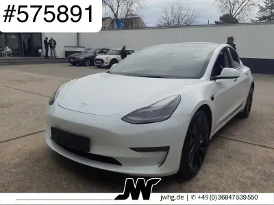 Brugt Tesla Model 3 Performance 461 kW (627 HK) 2022 Hvid Sedan