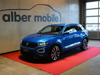 Second-hand VW T-Roc Sportline 190 CP (139 kW) 2018 Albastru SUV