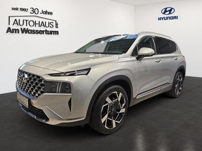 Typhoon silver / met Gebraucht 2023 Hyundai Santa Fe Prime SUV | 40.999 € (Fairer Preis)