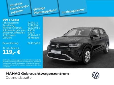 Gebraucht VW T-Cross 95 PS (69 kW) 2025 Blau SUV