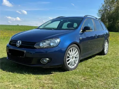 Gebraucht VW Golf VII Match 140 PS (102 kW) 2012 Blau Kombi