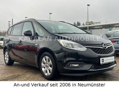 Gebraucht Opel Zafira Active 120 PS (88 kW) 2017 Schwarz Van / Kleinbus