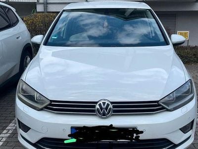 Gebraucht VW Golf Sportsvan Comfortline 110 PS (80 kW) 2016 Weiß Van / Kleinbus