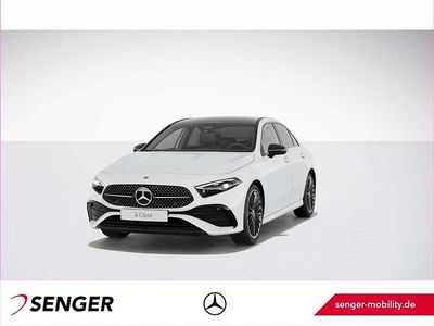 Gebraucht Mercedes A200 AMG 163 PS (119 kW) 2024 Unilack polarweiß Limousine