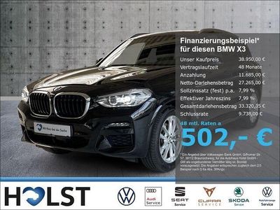 Gebraucht BMW X3 M Sport 252 PS (185 kW) 2021 Schwarz SUV