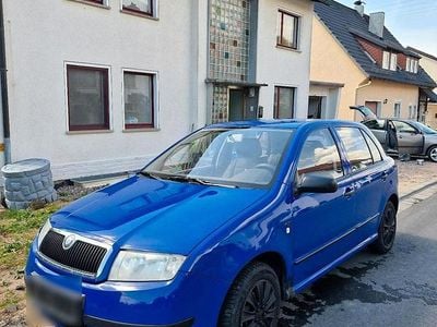 Gebraucht Skoda Fabia 60 PS (44 kW) 2001 Blau Kleinwagen