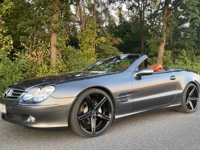 Gebraucht Mercedes SL350 250 PS (183 kW) 2003 Grau Cabrio