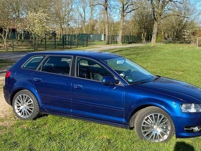 Usata Audi A3 Ambition 140 CV (102 kW) 2012 Blu Utilitaria