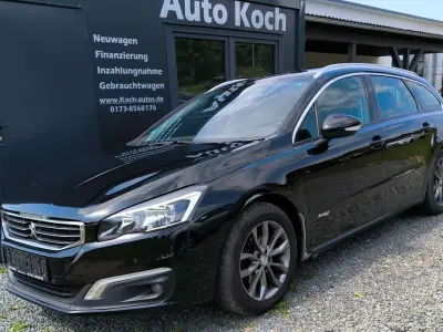 Gebraucht Peugeot 508 Business-Line 163 PS (119 kW) 2015 Schwarz perla nera/metallic Kombi