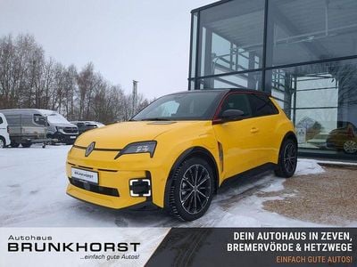 Neu Renault R5 Iconic 110 kW (150 PS) 2025 Pop yellow + blackpearlschwa Kleinwagen