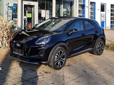 Gebraucht Ford Puma Titanium 125 PS (91 kW) 2025 Obsidianschwarz metallic SUV