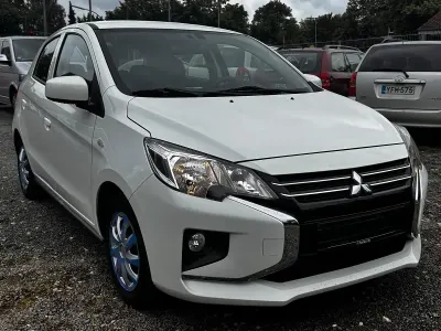 Gebraucht Mitsubishi Space Star Spirit 71 PS (52 kW) 2021 Weiß Kleinwagen