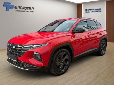 Gebraucht Hyundai Tucson Blackline 150 PS (110 kW) 2023 Rot SUV