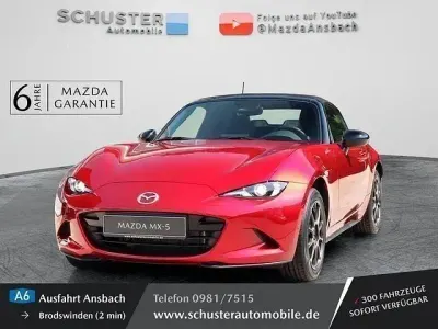 Nuova Mazda MX5 Homura-Line 132 CV (97 kW) 2025 Rosso Cabrio