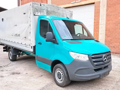 Gebraucht Mercedes Sprinter 143 PS (105 kW) 2019 Grün Van