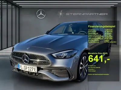Używany Mercedes C300e AMG 313 KM (230 kW) 2025 Szary Sedan/Limuzyna