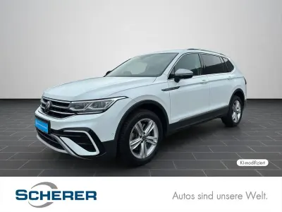 Gebraucht VW Tiguan Allspace Elegance 200 PS (147 kW) 2022 Pure white SUV