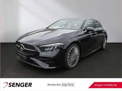 Brugt Mercedes A200 AMG 163 HK (119 kW) 2024 Sort Sedan
