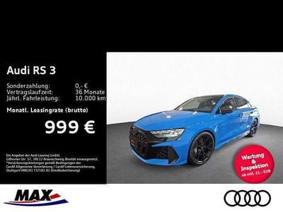 Nouă Audi RS3 Exclusive 400 CP (294 kW) 2025 Albastru Berlinǎ