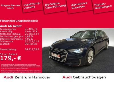 Gebraucht Audi A6 Design 204 PS (150 kW) 2022 5u firmamentblau metallic (metallic) Kombi