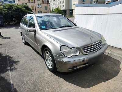 Gebraucht Mercedes C180 2003 Silber Kombi