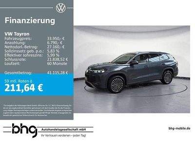 Gebraucht VW Tayron Life 150 PS (110 kW) 2025 Grau SUV