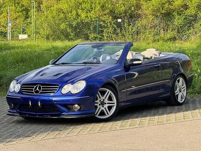 Second-hand Mercedes CLK240 Avantgarde 170 CP (125 kW) 2003 Albastru Cabrio