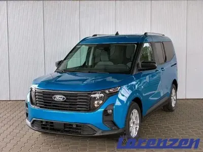 Gebraucht Ford Tourneo Courier Titanium 125 PS (91 kW) 2026 Digital aqua blau Van / Kleinbus