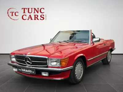 Gebraucht Mercedes SL300 179 PS (131 kW) 1987 Rot Cabrio